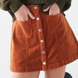 Urban Outfitters button down skirt, size s